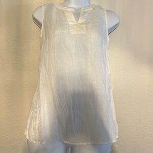 White Talbots Blouse